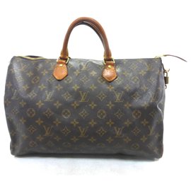 Louis Vuitton-Speedy 40 Monogram-Brown